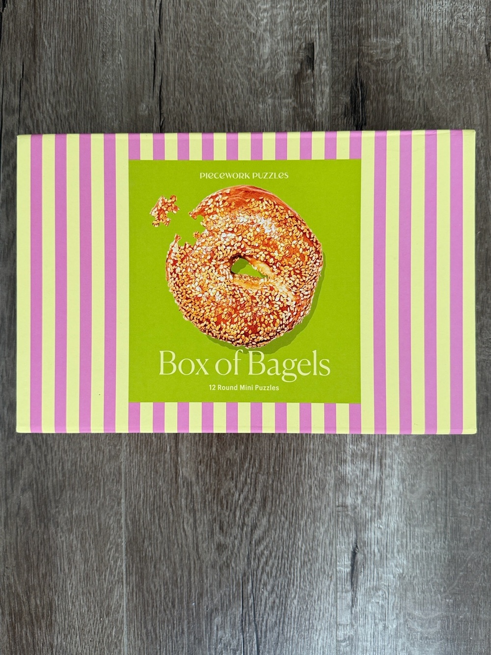 Piecework Puzzles “Box of Bagels”